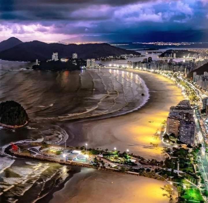 Apartamento Mobiliado Predio Frente Ao Mar Сан-Висенти Экстерьер фото